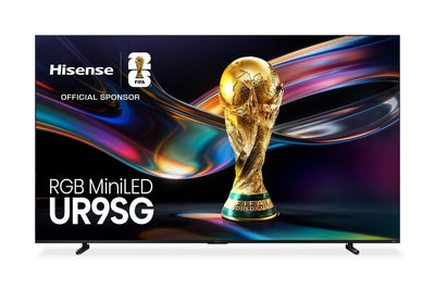 Hisense 100" RGB Mini-LED QLED TV (100UR9SG) – 2026 Model | Téléviseur QLED Hisense de 100 po avec technologie RGB Mini DEL (100UR9SG) - modèle 2026