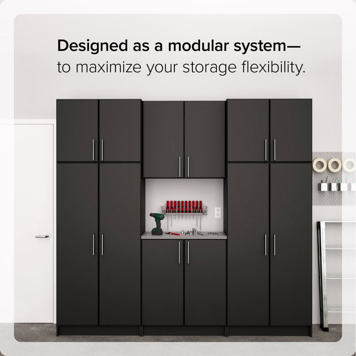 Elite 32\" Storage Cabinet - Black