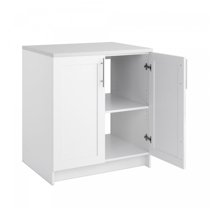 Prepac Elite 32\" Base Storage Cabinet - White