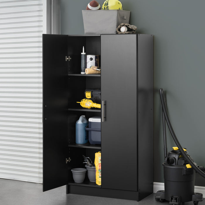 Elite 32\" Storage Cabinet - Black