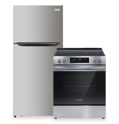 Frigidaire 2-Piece Kitchen Appliance Package – Stainless Steel | Ensemble de 2 électroménagers Frigidaire pour la cuisine - acier inoxydable