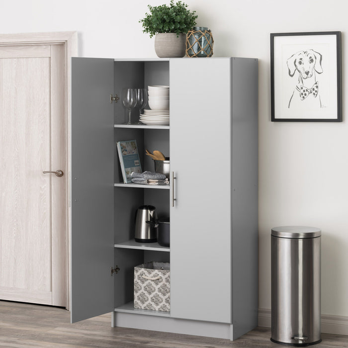 Elite 32\" Storage Cabinet - Light Grey