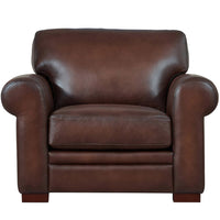 Hydeline Brookfield Leather Chair - Brown