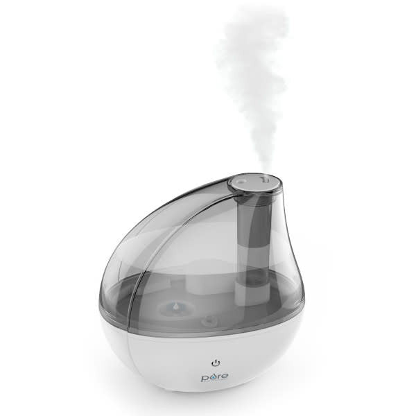 MistAire Silver Ultrasonic Cool Mist Humidifier - PEHUMSIL