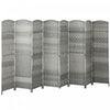 HOMCOM 6 Ft Folding Room Divider, Privacy Screen for Home Office Bedroom