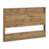 Musano Headboard with Shelf - Nordik Oak