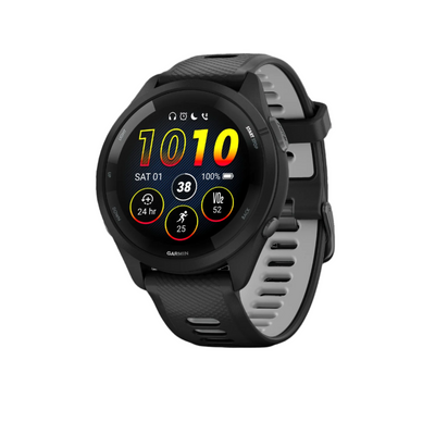 Garmin Forerunner® 265 Gps Smartwatch - Fitness Tracker W/ Multi-band Gps - Black|Garmin Forerunner® 265 Montre Gps Intelligente - Suivi De Fitness Avec Gps Multi-bande - Noir