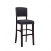 Monaco Faux Leather Barstool - Espresso