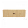 Magnolia Modern 71\" Sideboard in Light Oak Buffet