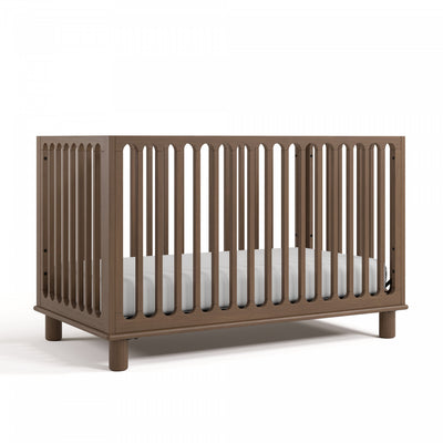 Storkcraft Sicily Deluxe 3-in-1 Convertible Crib with Bonus Toddler Guardrail - Hazelnut