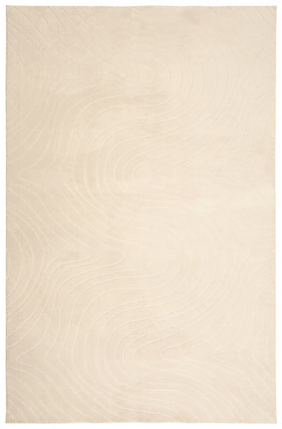 Somos Contemporary Cream Washable Rug 5'0" x 7'6" Indoor Area Rug | Tapis Lavable/Contemporain Somos 5'0" x 7'6" en Creme