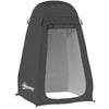 Outsunny Pop Up Shower Tent, Outdoor Privacy Changing Dressing Room, Black