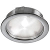 Dainolite Cree LED Puck Light 4w 24vdc Input 3000k Cri80+ 40° Beam Satin Chrome Lamp