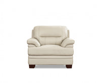 Hydeline Luxor Leather Chair - Vanilla