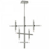 Dainolite Francesca Chandelier 42w Polished Chrome Acrylic Diffuser Lamp