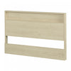 Fusion Headboard With Storage Shelf - Bleached Oak
