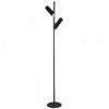 Dainolite Constance Floor Lamp 12w Matte Black Frosted Acrylic Diffuser