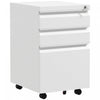 Vinsetto 3-drawer Vertical Filing Cabinet For Letter A4 Legal Size