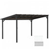 Outsunny 10' X 14' Pergola, Upf 50+ & Waterproof Polycarbonate Gazebo