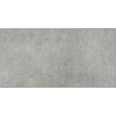 Smart Tiles Peel and Stick 2-Sheet 23 x 12 Backsplash - Blok Grey|Dosseret Smart Tiles peler et coller 23 x 12, 2 feuilles - Blok Grey