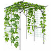 Outsunny 6.4FT Tall Garden Arch Trellis, Plant Support Trellis Archway