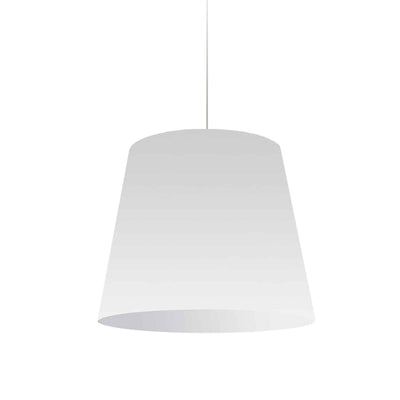 Dainolite Oversized Drum 1 Light Pendant Medium White Shade Lamp|Luminaire suspendu moyen de Dainolite avec très grand abat-jour cylindrique blanc et 1 ampoule