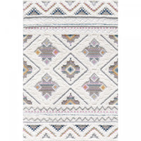 Lola Boho Shag Area Rug - 6'7