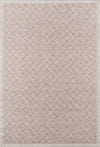 Eve Contemporary 6'7\" x 9'6\" Area Rug in Brown Indoor Area Rug