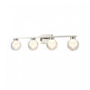 Colton 4 Light Bathroom Vanity, Chrome