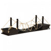 Pawhut Wall-mounted Cat Shelf,37.8