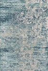 Delphine Traditional 9'3\" x 12'6\" Area Rug in Blue Indoor Area Rug