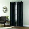 Shadow Black Grommet Curtain Panel - 52\" X 108\"