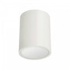 Dainolite Echo Flush Mount 12w Matte White Frosted Acrylic Diffuser Lamp