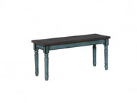 Willow Dining Bench - Teal