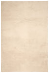 Argo Plush & Shags Beige Washable Rug 6'7\" x 9'0\" Indoor Area Rug