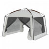 Outsunny Screen Tent, 10' X 10' Screen House With Uv50+ Protection, White
