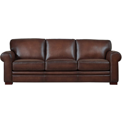 Hydeline Brookfield Leather Sofa - Brown | Hydeline Brookfield Sofa en cuir – Brun
