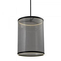 Cora Integrated Led Chandelier, Silver Lamp
