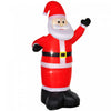 Homcom 8ft Santa Claus Inflatable Christmas Decoration