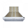 Forno Ambassador 48\" Range Hood, White, 304 CFM, 3 speeds, Remote Control - FRHWM5099-48CPWHT
