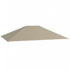 Outsunny 10' X 13' Gazebo Canopy Replacement, Outdoor Gazebo Cover Top Roof Replacement With Vents And Drain Holes, (top Cover Only), Khaki