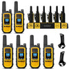 6 Dewalt DXFRS800 Work Site Walkie Talkies - 2 Watt, Heavy Duty, Long Range Indoor-Outdoor Two Way Radios + 22 Channel