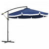 Outsunny 10ft Cantilever Patio Umbrella Hanging Offset Umbrella W/ Crank