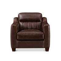 Hydeline Uptown Leather Chair - Brown