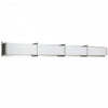 Dainolite Winston Vanity Light 72w Polished Chrome Light White Acrylic Diffuser Lamp