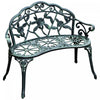 Outsunny 40\" Outdoor Garden Bench, Patio Garden Bench, Green