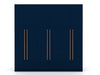 Gramercy Contemporary Modern 82\" Wardrobe Closet in Midnight Blue
