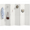 HOMCOM 6 Panel Folding Room Divider Privacy Screen Indoor Home Decoration