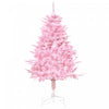Homcom 4ft Artificial Christmas Tree With Automatic Open For Party Pink