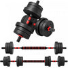 Soozier 44lbs Adjustable Dumbbells Weight Set for Body Fitness